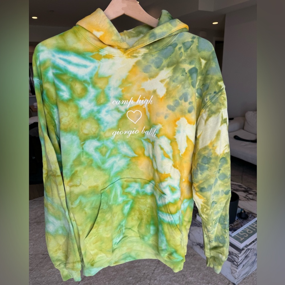 Giorgio Baldi x CAMP HIGH collab hoodie